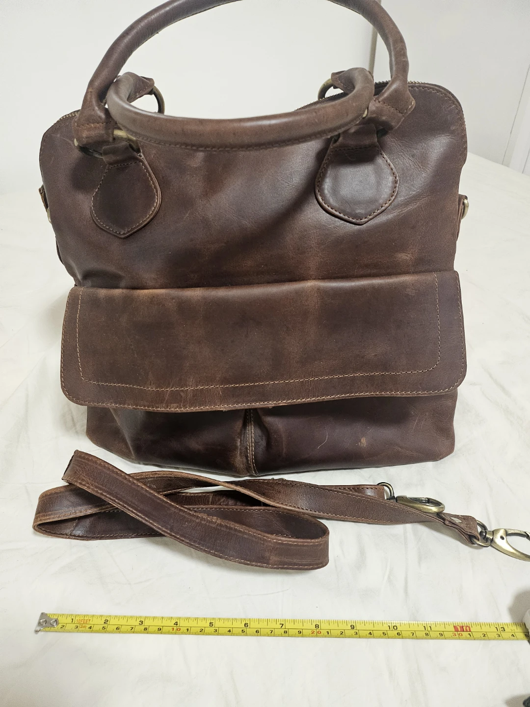 the leather store genuine leather bag