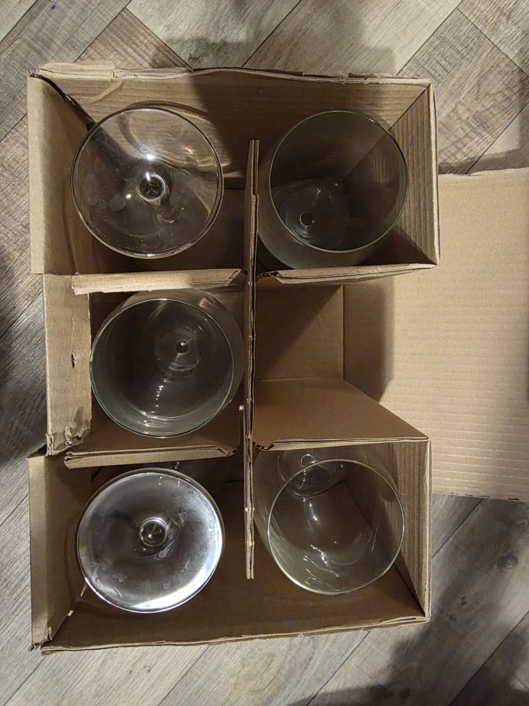 Wine glasses - set of 5 - photo 2