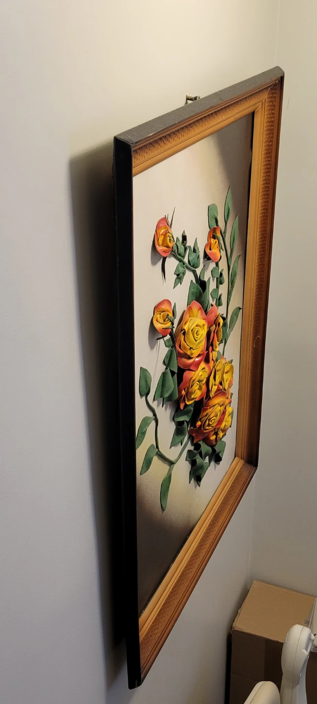 Framed Rose Wall Art - photo 3