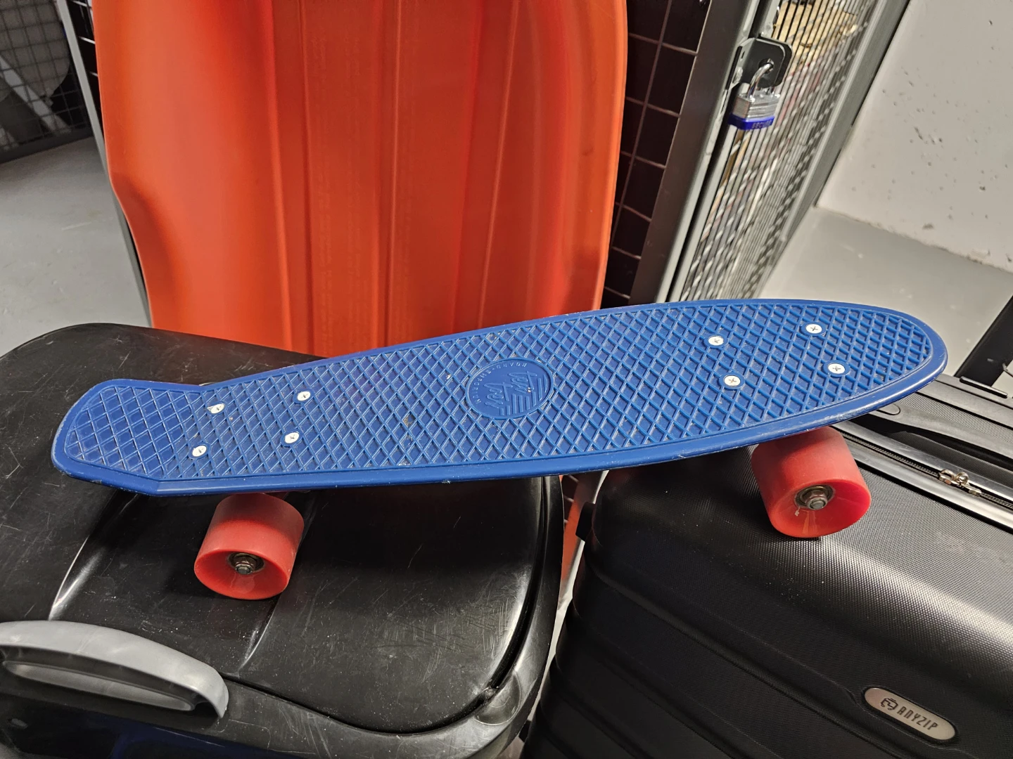Blue Skateboard