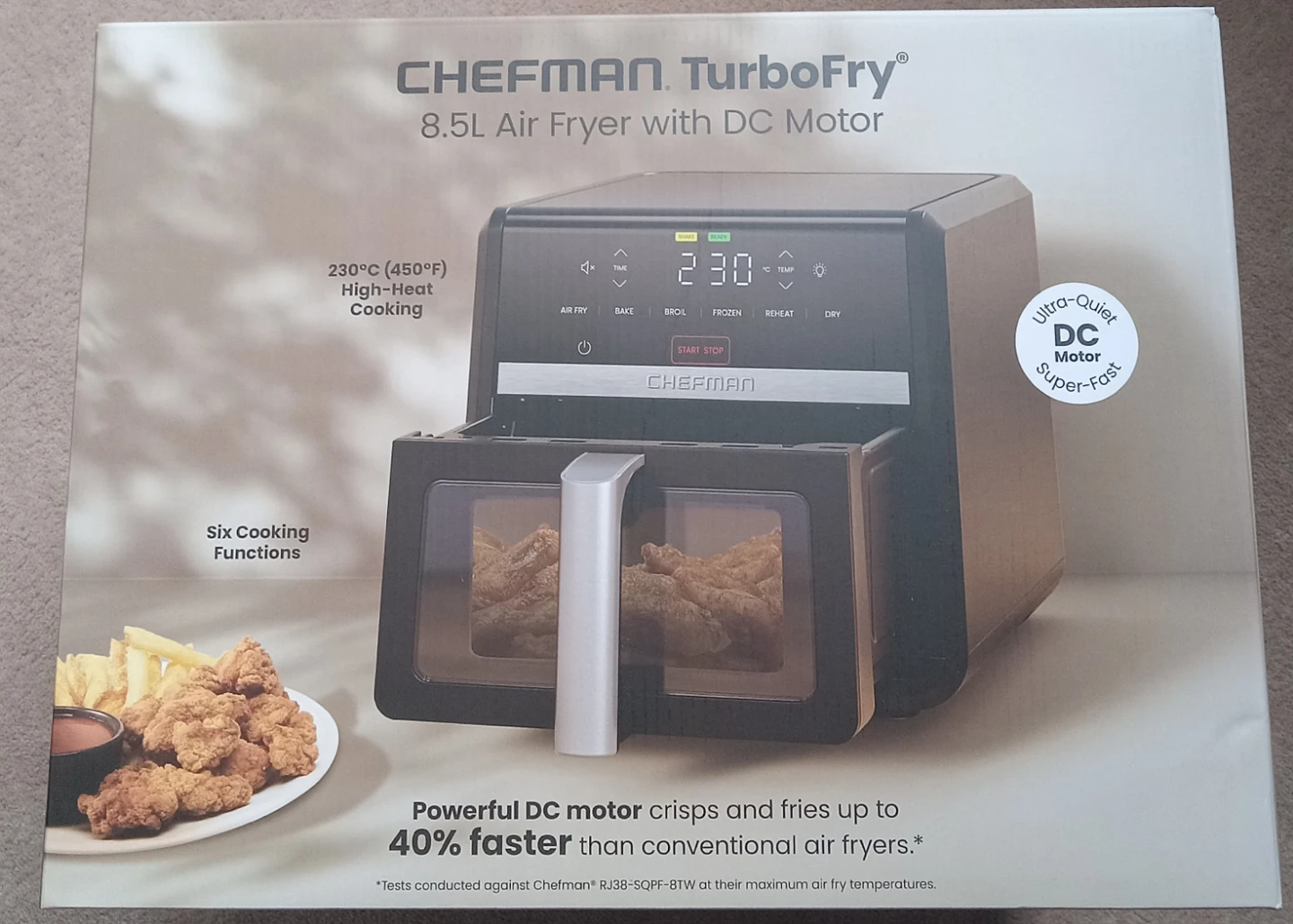 *Brand New*  CHEFMAN 8.5L Air Fryer with DC Motor (Quiet)