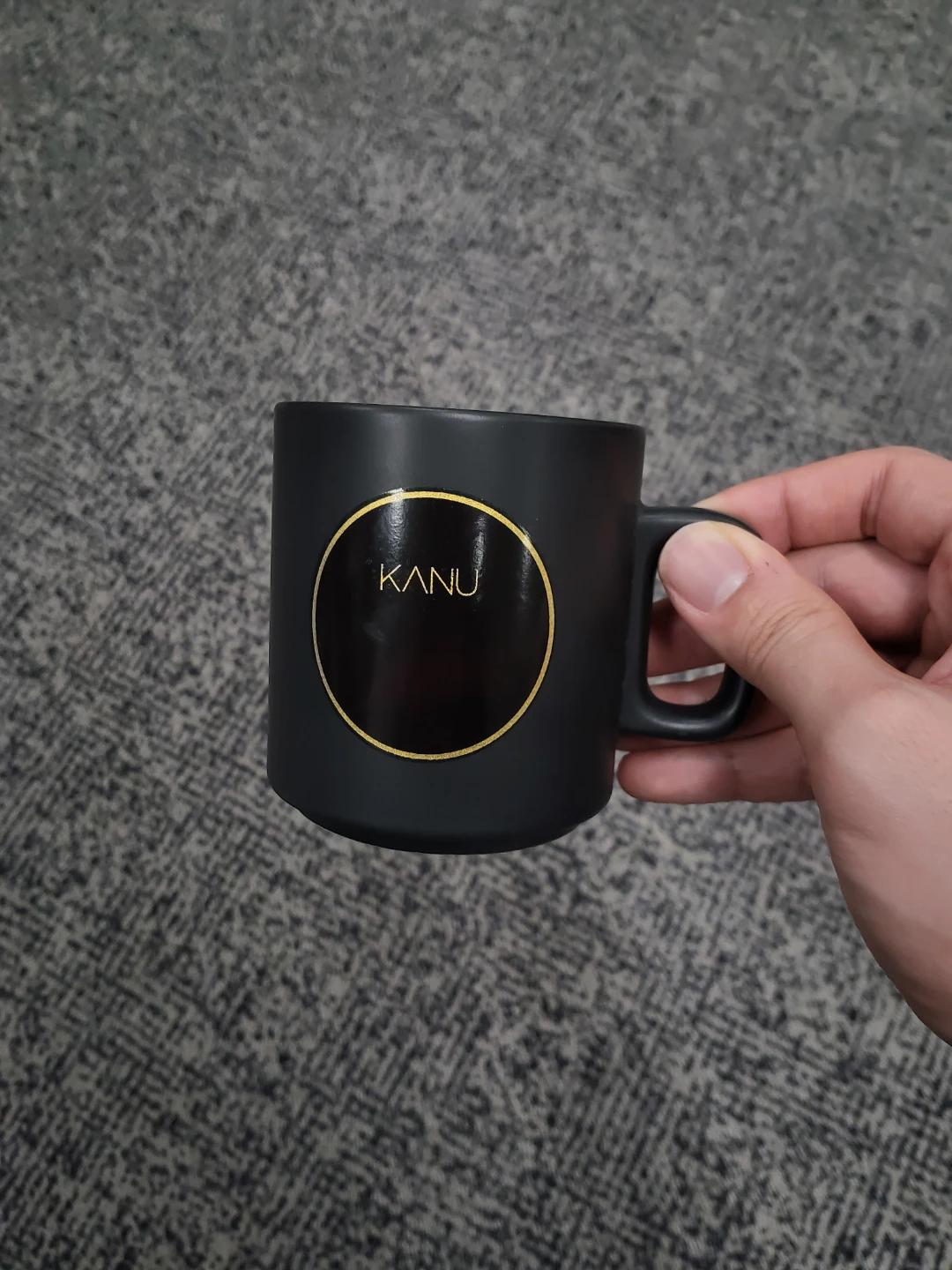 Kanu Coffee Mug - Black