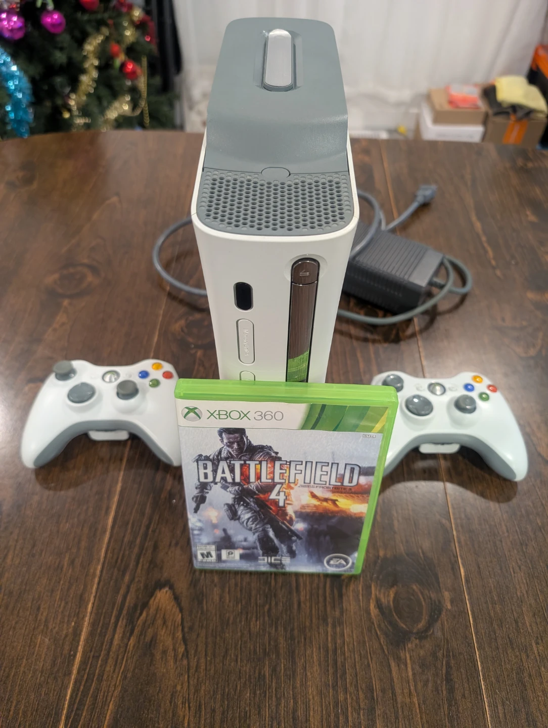 Xbox 360 Console with 2 Controllers