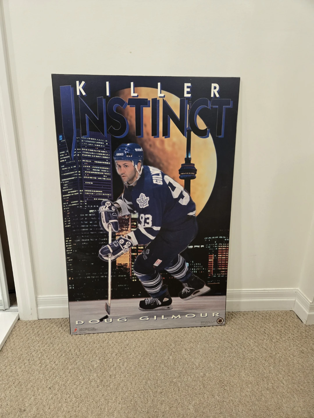 Doug Gilmour plak-it poster