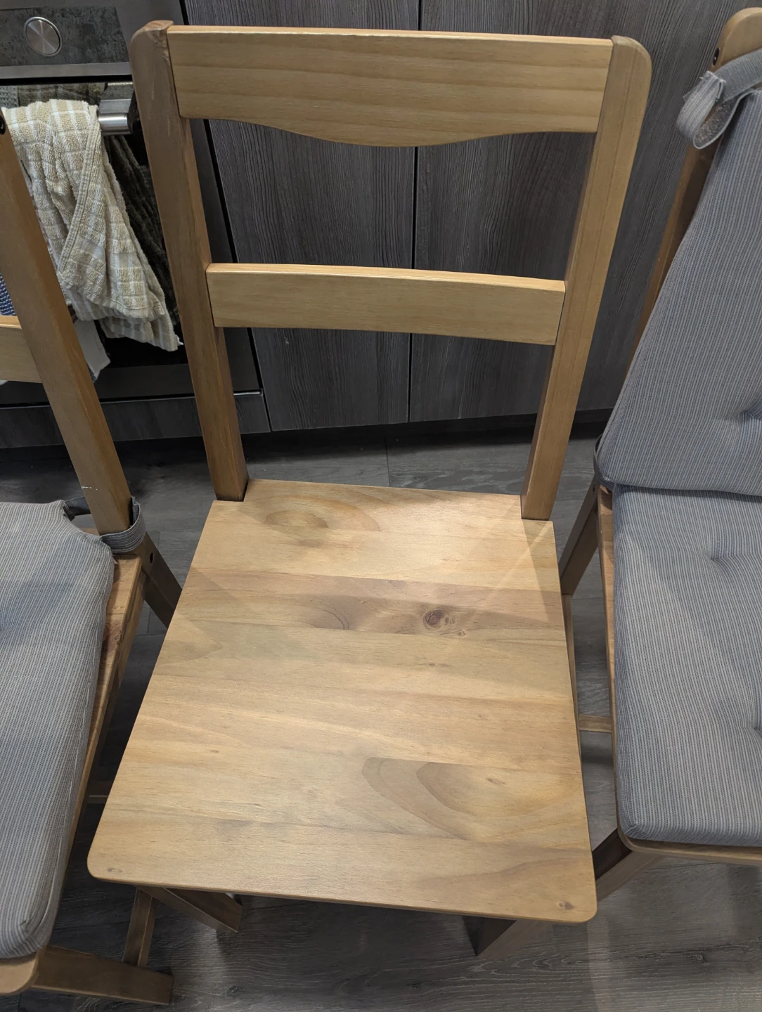 IKEA Hagernas Dining Table + 4 Chairs w/ chair pads - photo 5