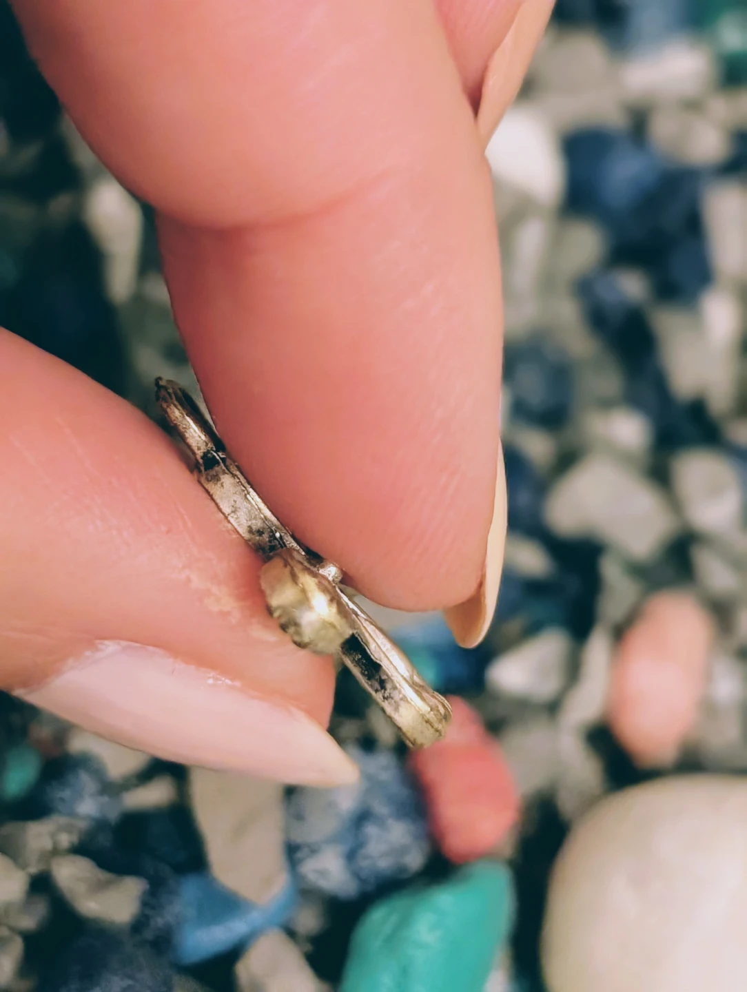 Silver tone Cross Charm Pendant 🧡 - photo 4