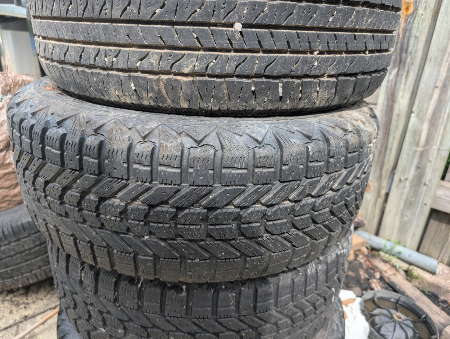 Set of Used Tires