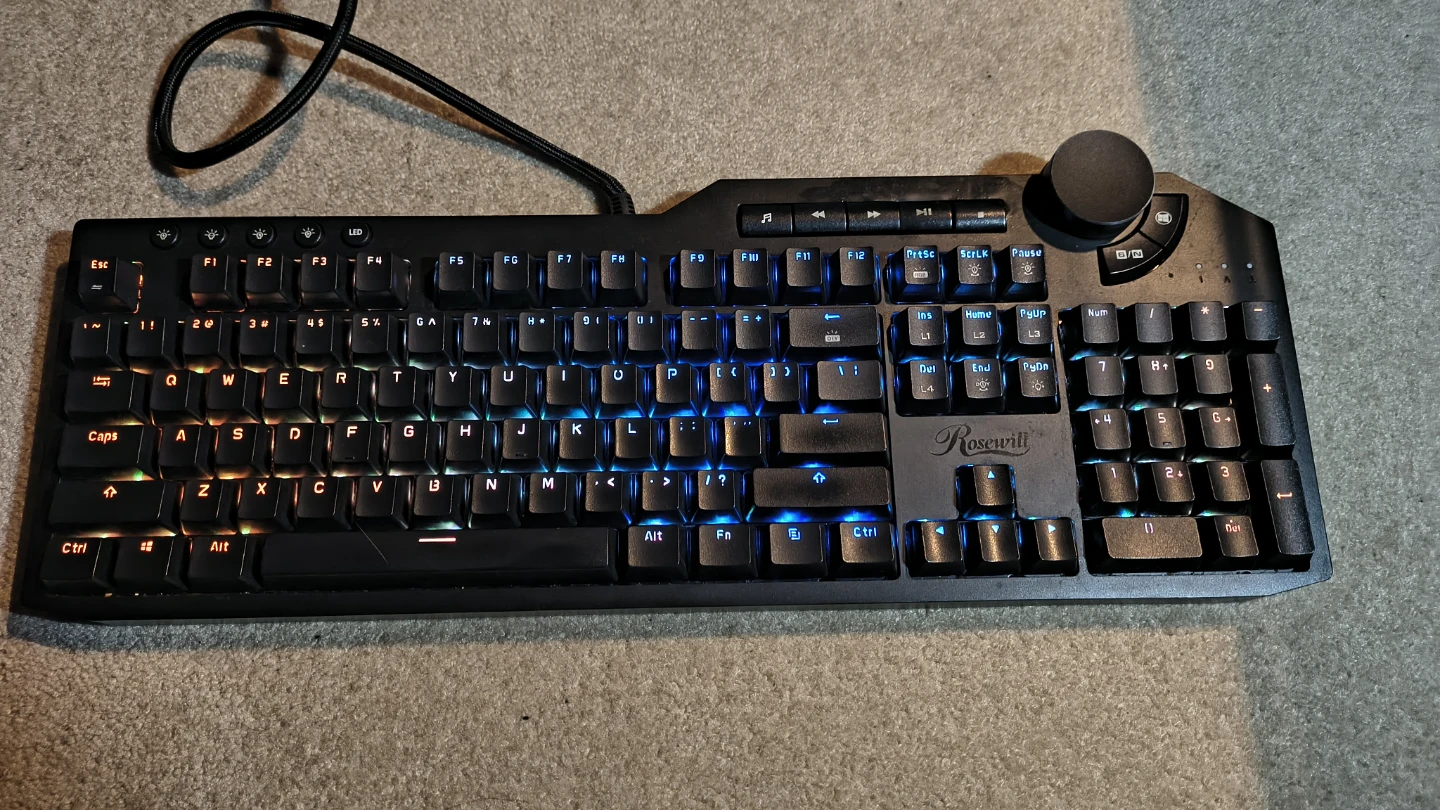 Mechanical Gaming Keyboard 🧡