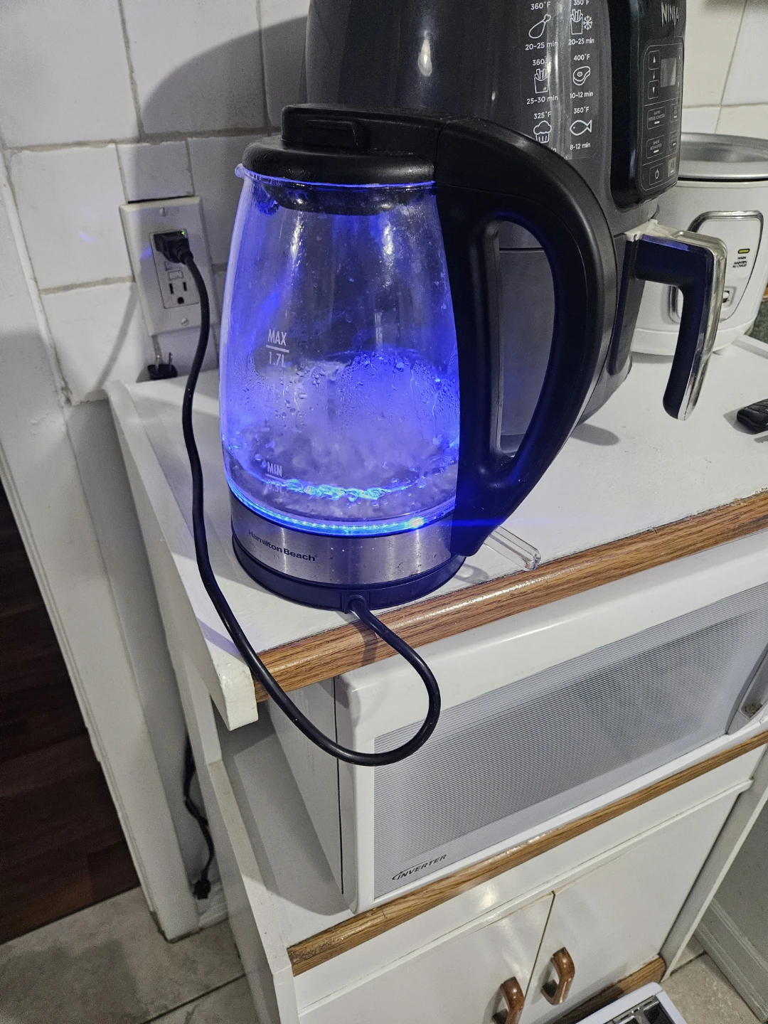 Hamilton Beach Glass Electric Kettle - 1.7L - photo 2