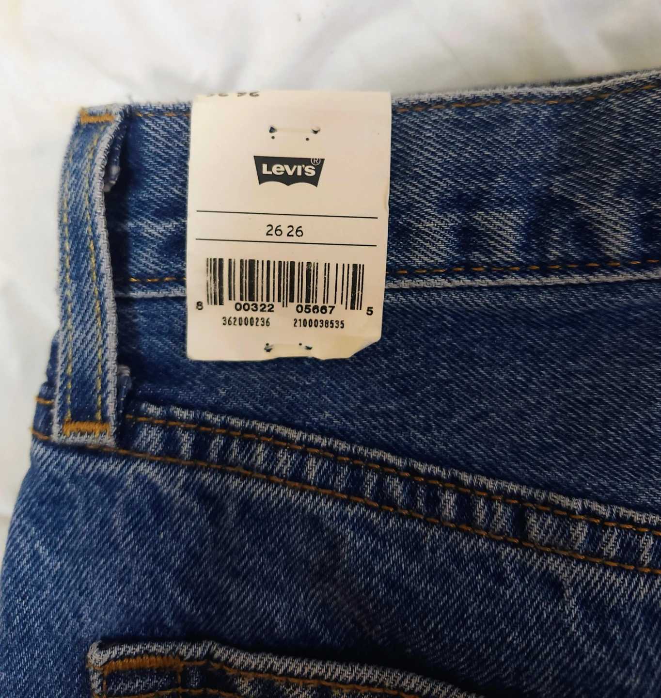 SOLD Levi’s 501 Baggy Jeans – Size 26 – New with Tags - photo 2