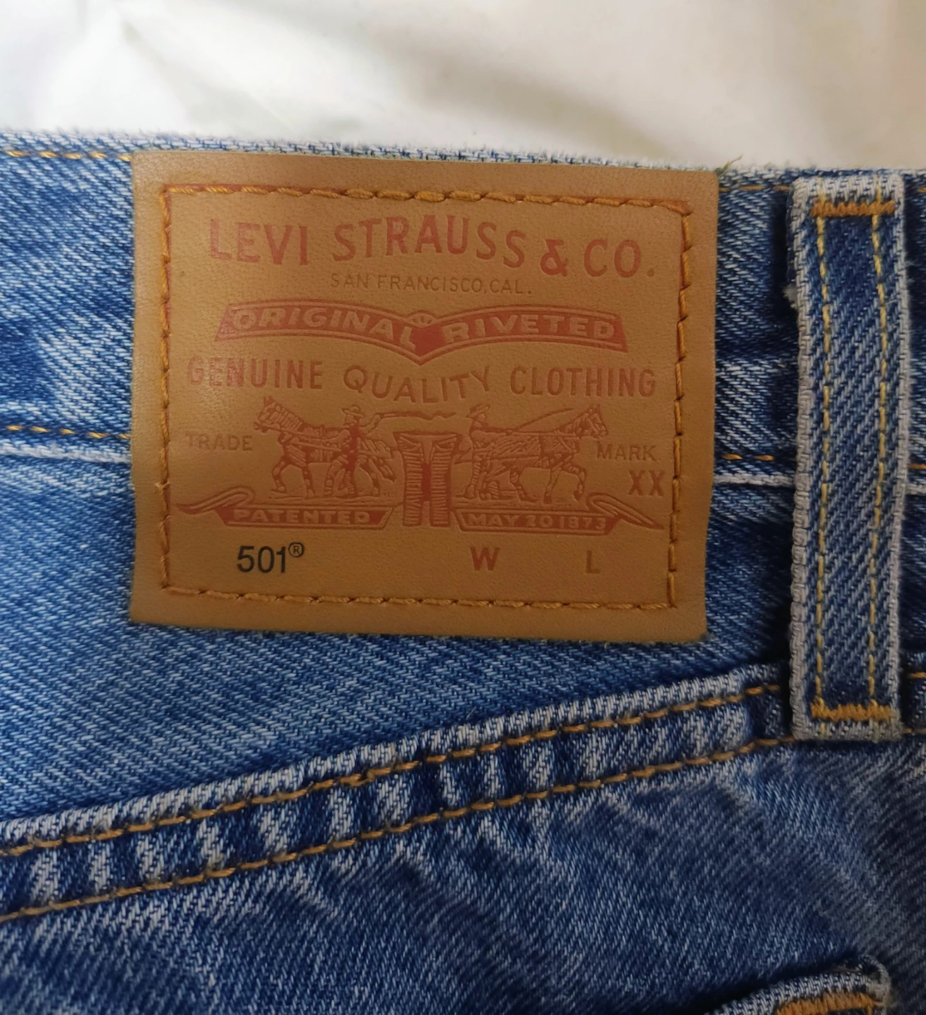 SOLD Levi’s 501 Baggy Jeans – Size 26 – New with Tags - photo 5