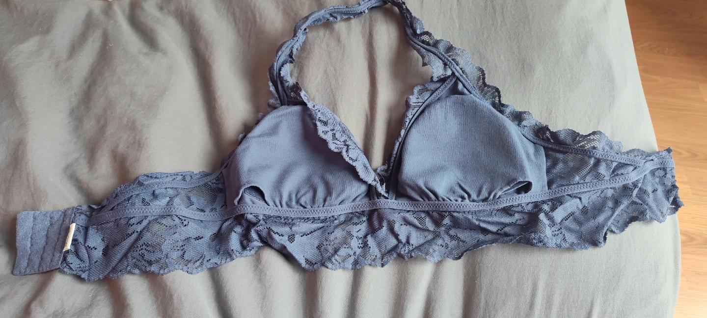 Aerie Lace Halter Bralette - Size Small - photo 2