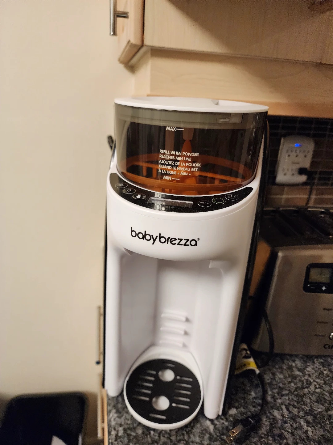 Baby Brezza Formula Pro Advanced with 3 funnels