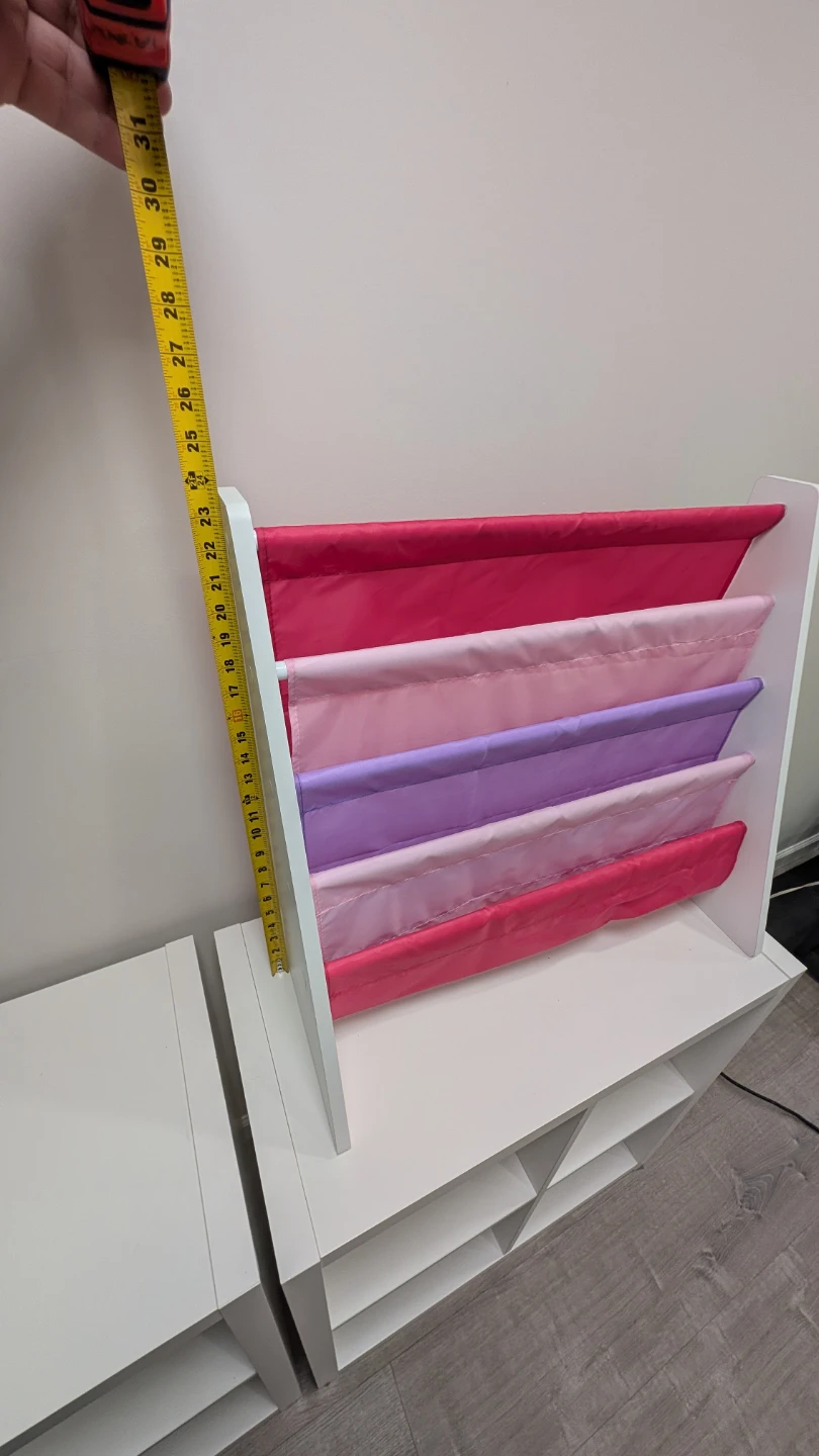 White/Pink/Purple Sling Bookshelf - photo 2