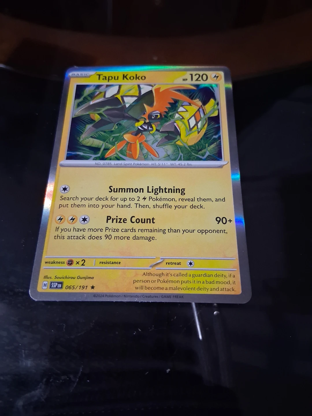 Pokemon Tapu Koko Card