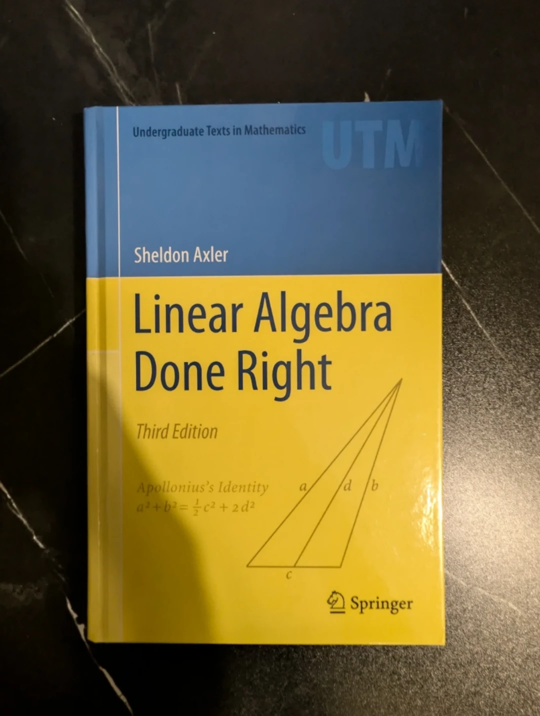 Linear Algebra Done Right by Sheldon Axler