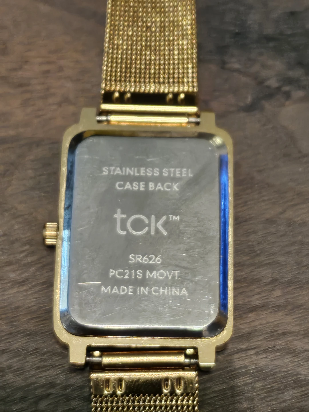 TCK Gold Stainless Steel Watch - photo 2