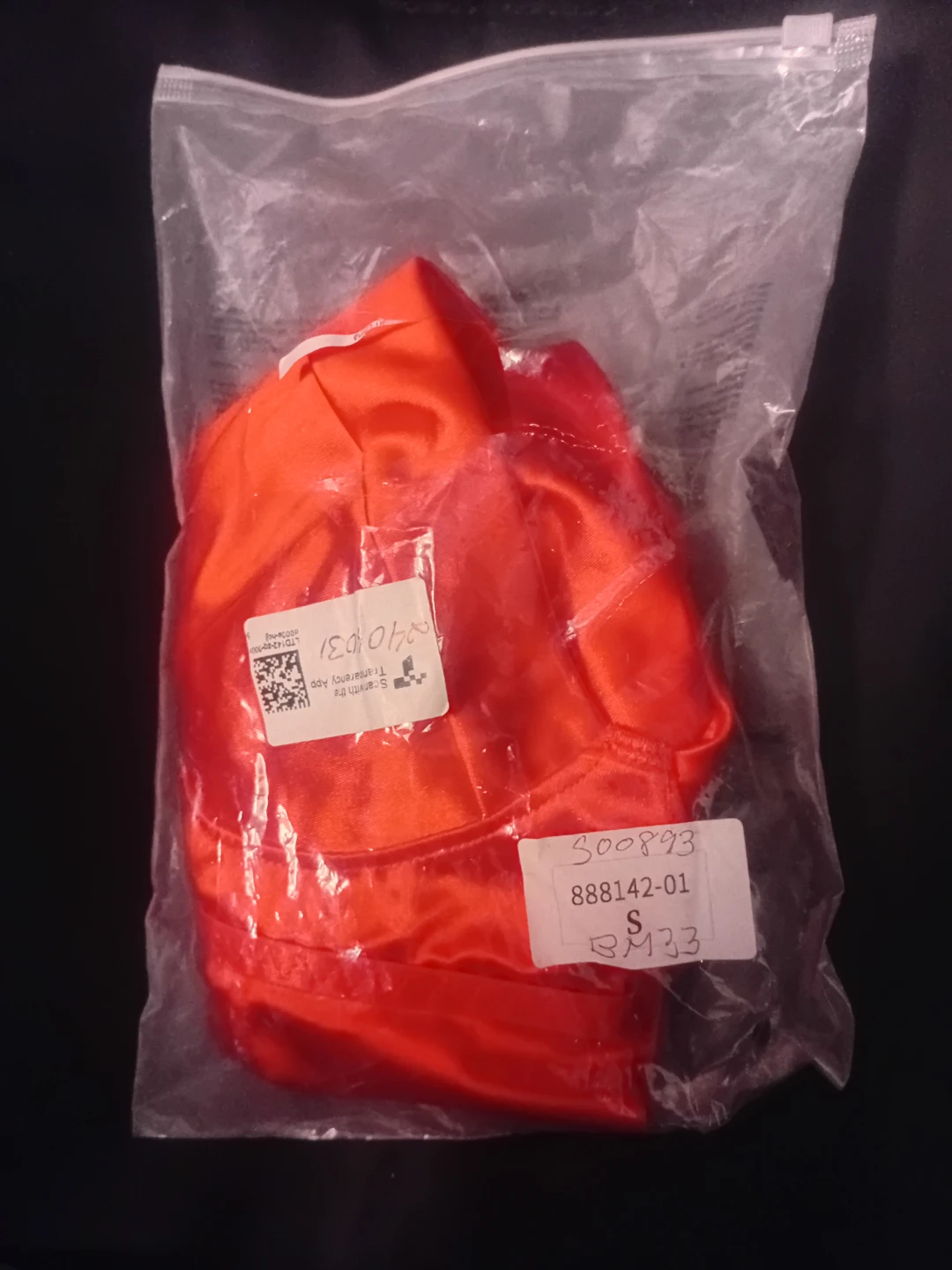 NEW!    VALENTINE'S - Red Satin Teddy Bodysuit Size S - photo 5