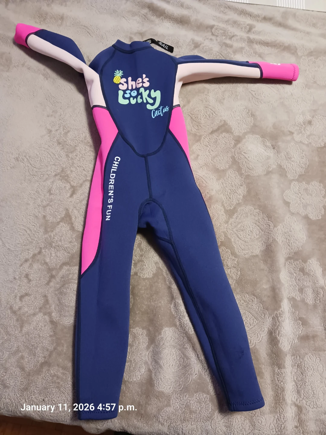 Sail Children's Fun Wetsuit - Size 3ft