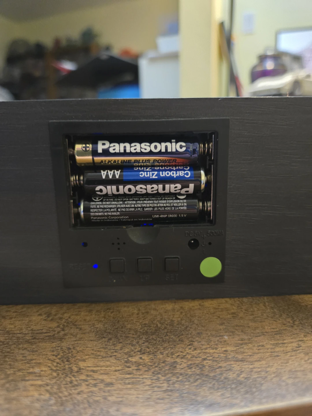 Wooden Digital Alarm Clock - photo 2