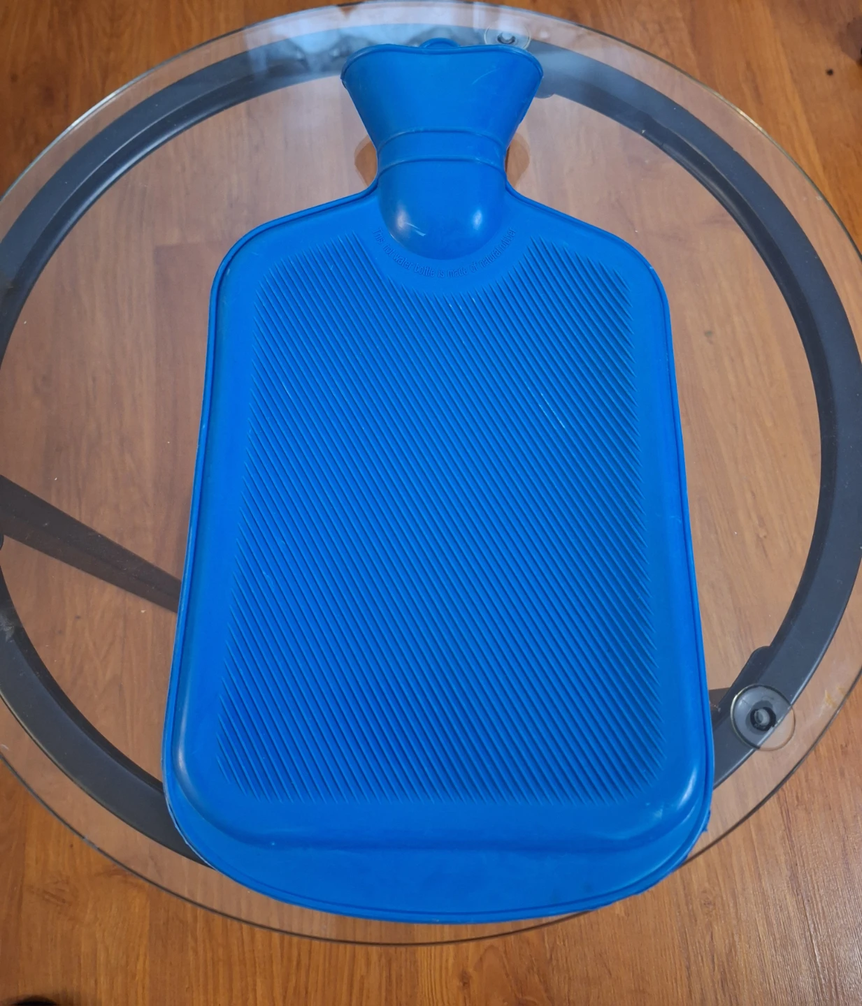 Blue Hot Water Bottle