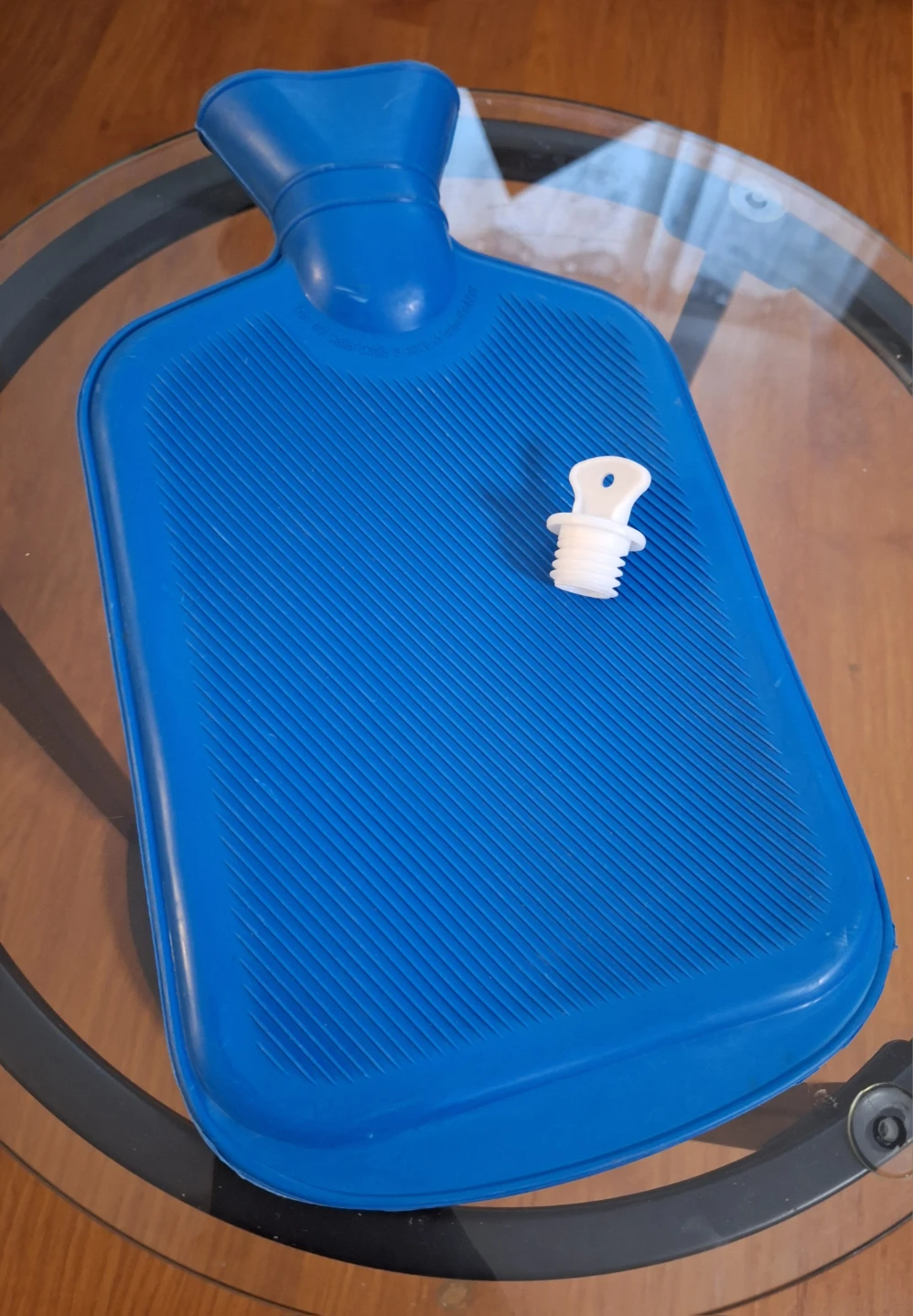 Blue Hot Water Bottle - photo 2