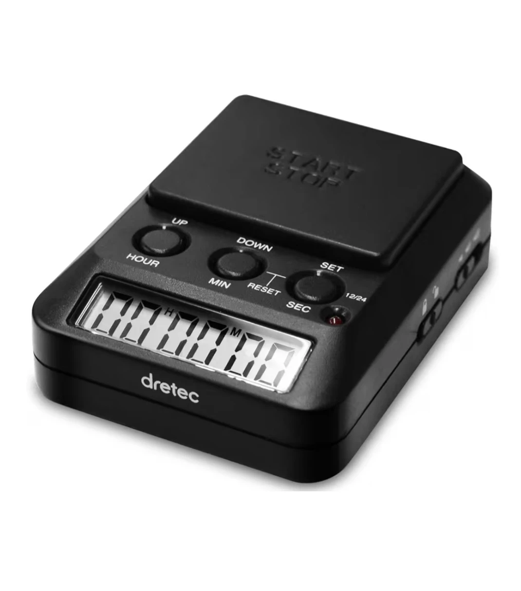 DRETEC Learning Timer - Black
