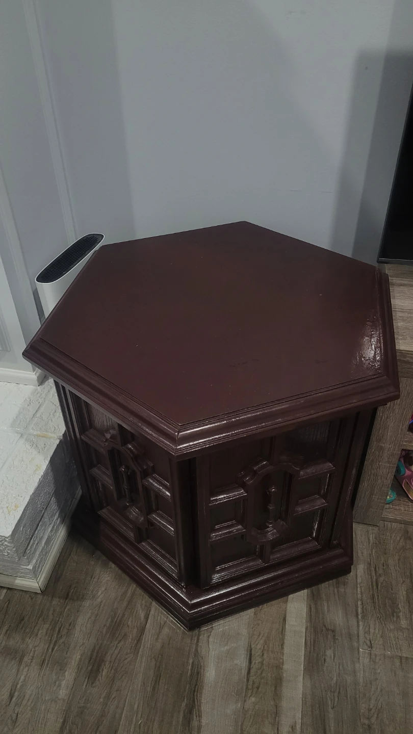 Solid Wood Corner Cabinet with storage / Pooja Mandir - photo 2