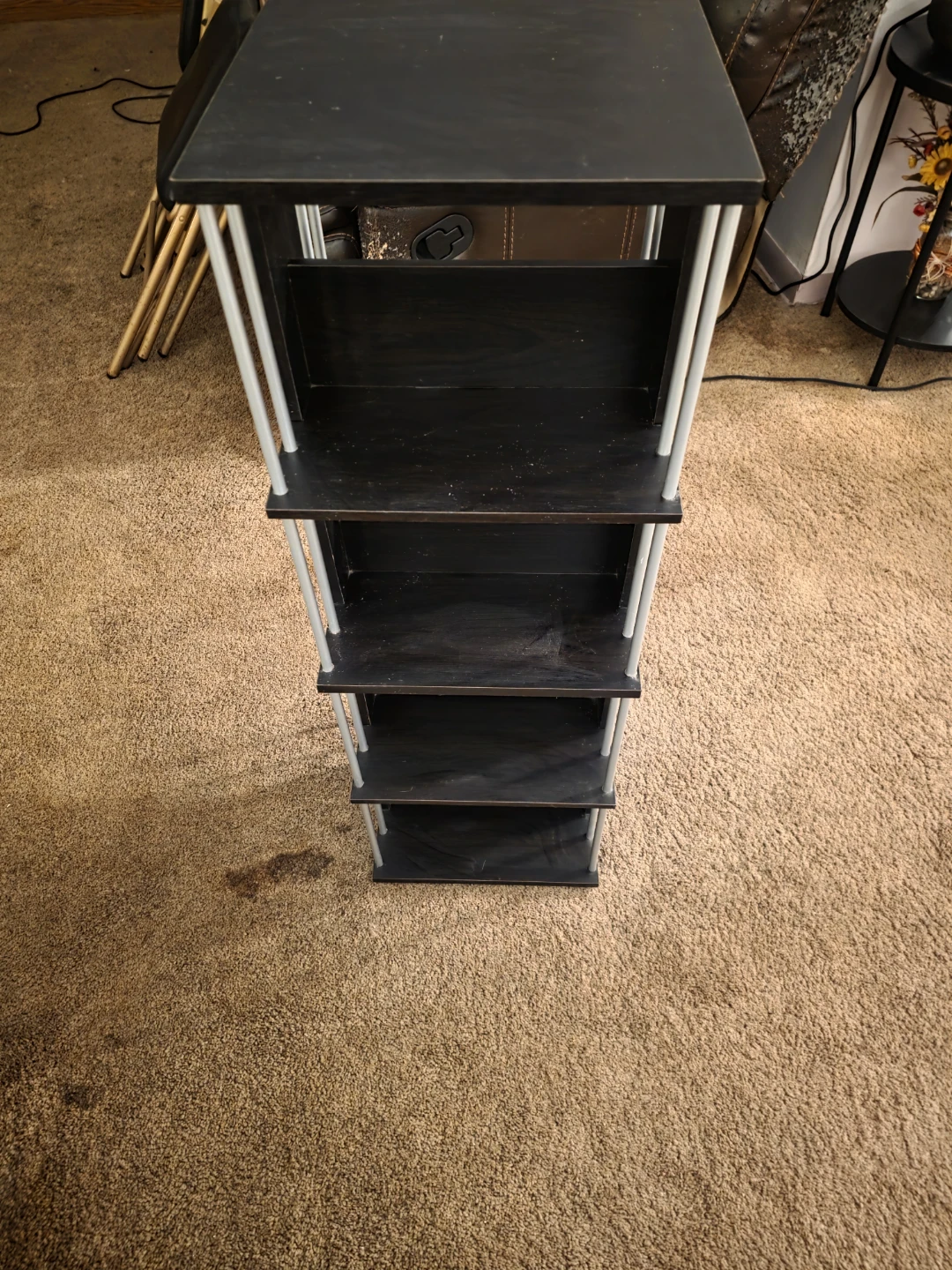 Black 5-Tier Shelf - photo 3