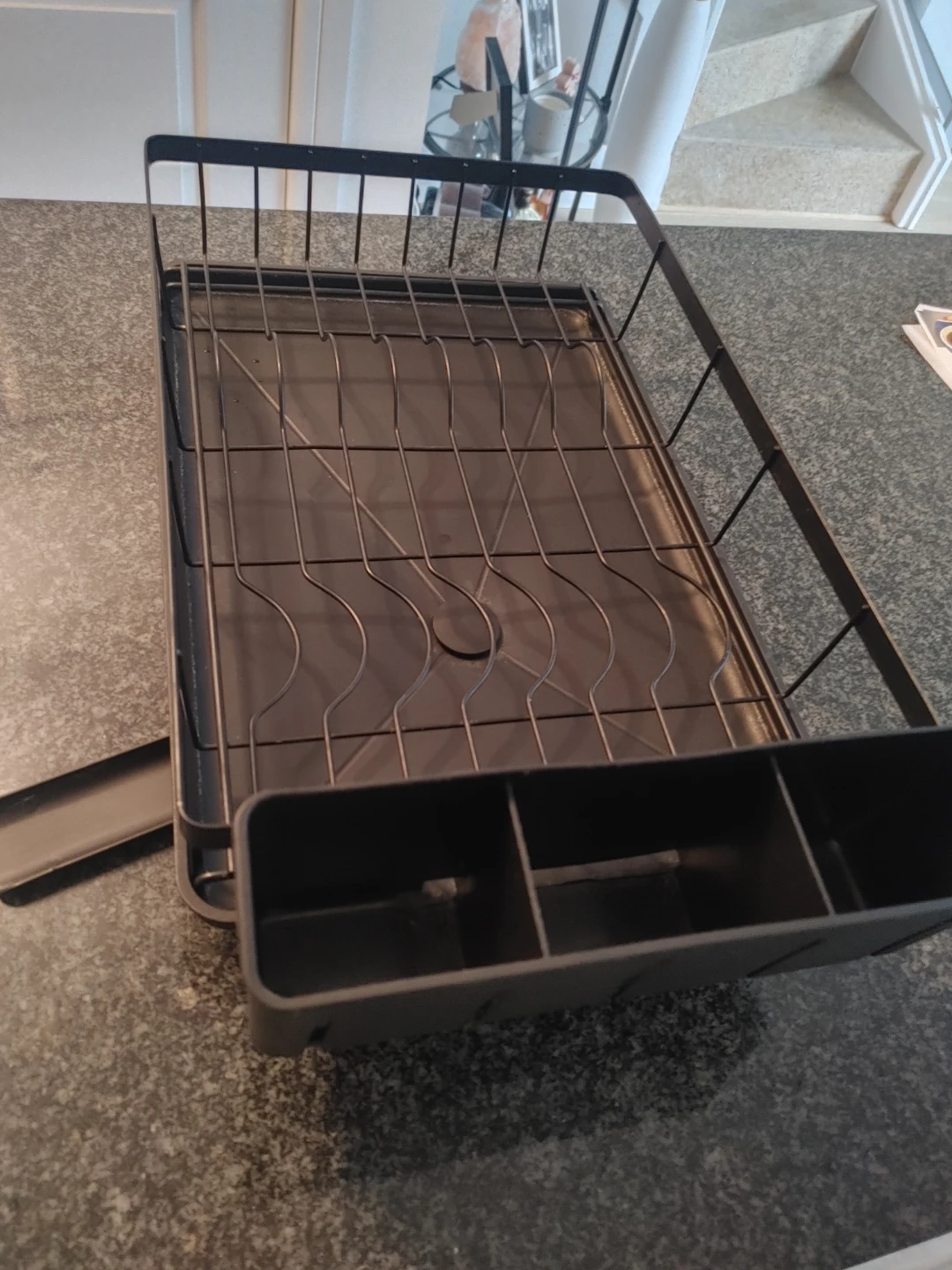 Black Dish Drying Rack - photo 2