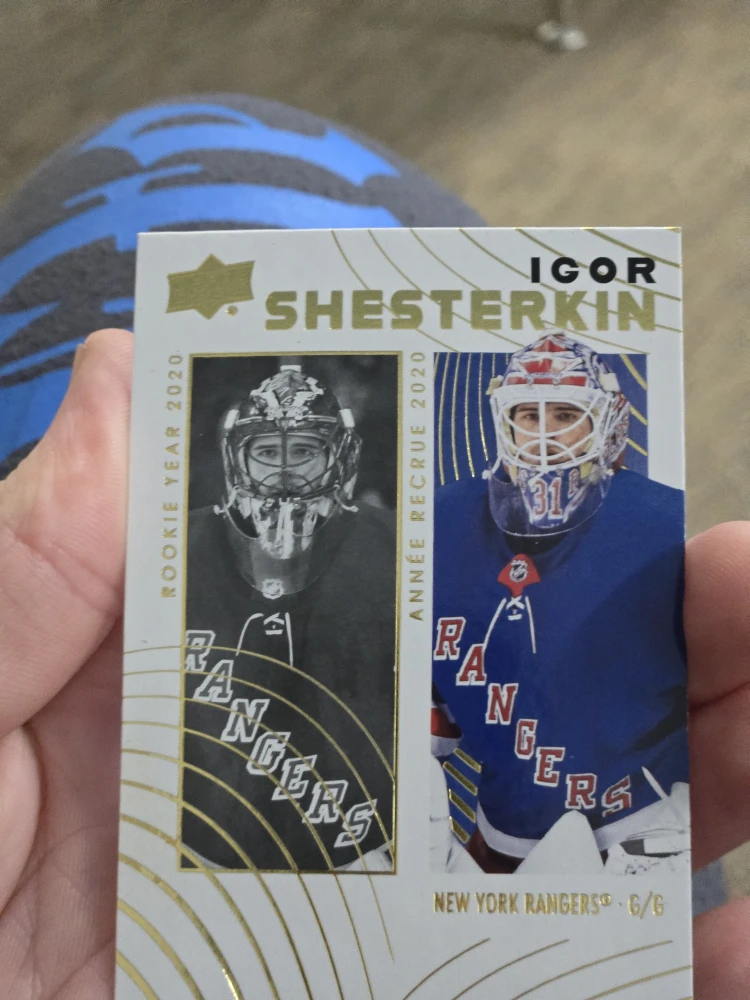 Igor Shesterkin 2020 Tim Hortons Hockey Card - photo 2