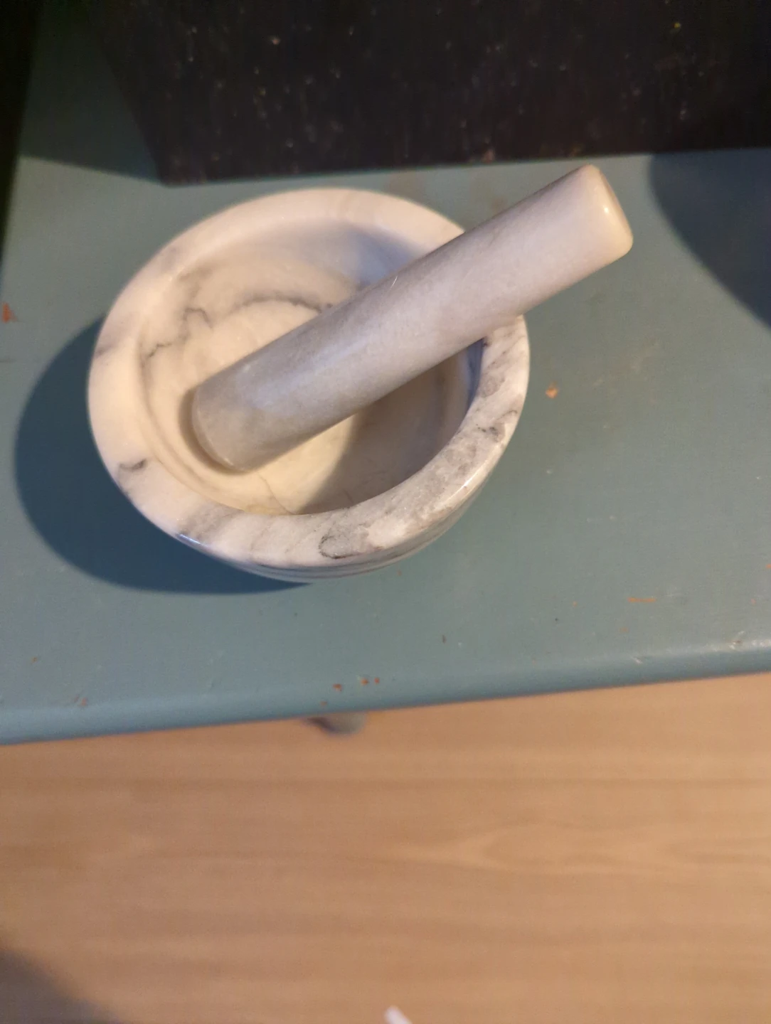 Marble Mortar and Pestle Set - photo 2