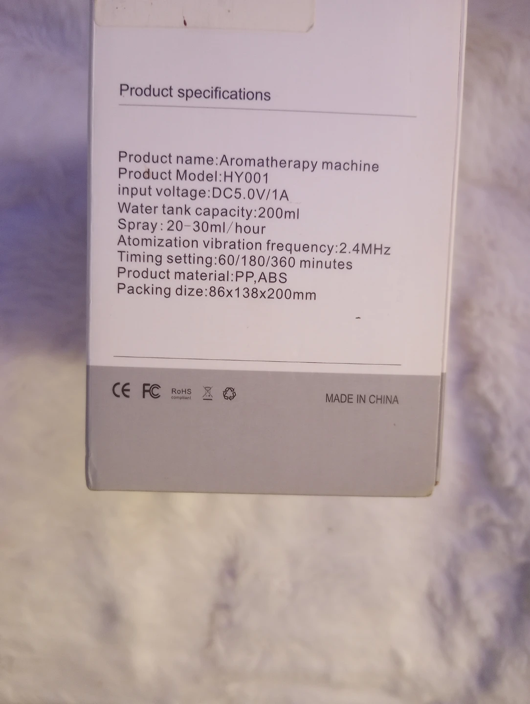 Flame Aroma Diffuser - New in Box - photo 3