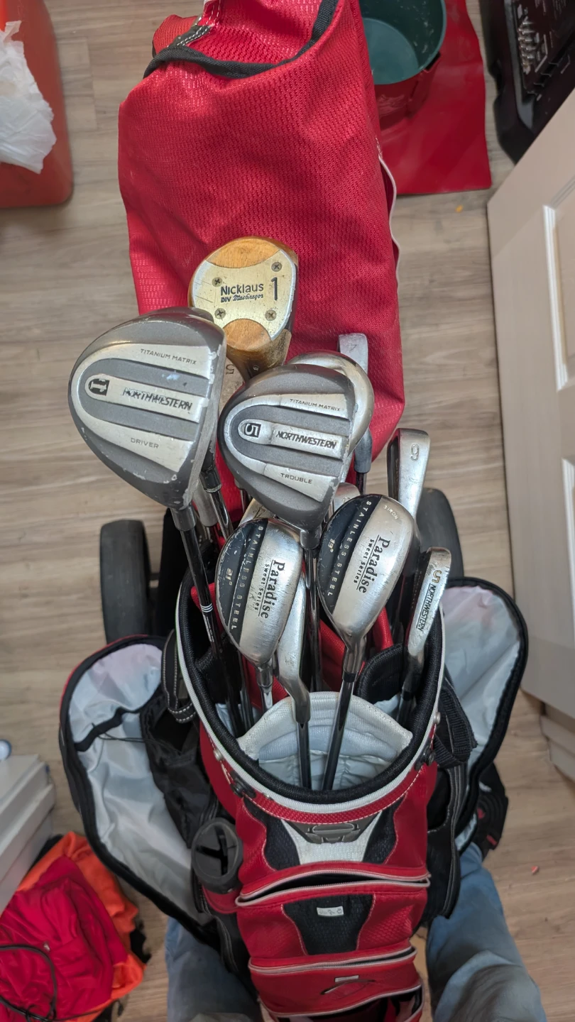Taylormade Golf bag with Clubs - photo 4
