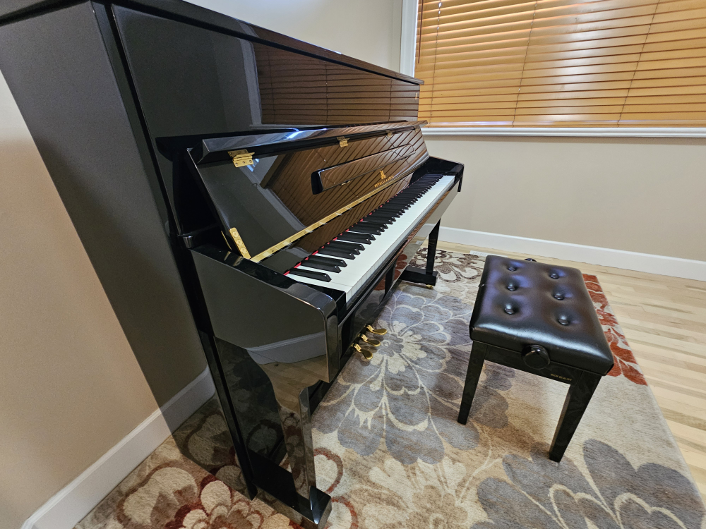 Hoffmann & Kühne Upright Piano - Black - photo 3