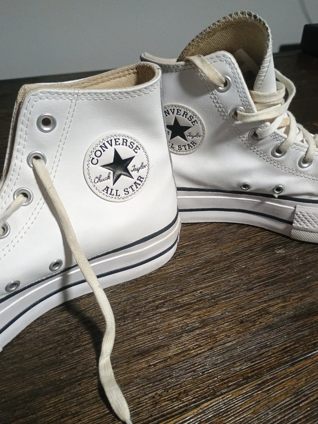 Converse All Star Lift High Top White