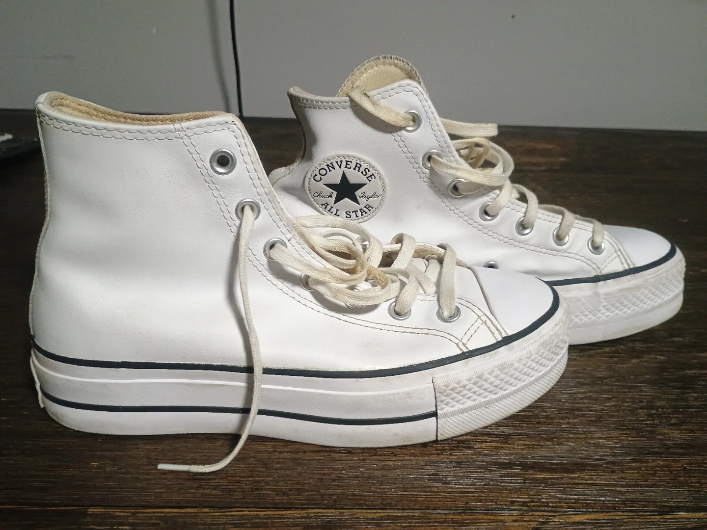 Converse All Star Lift High Top White - photo 2