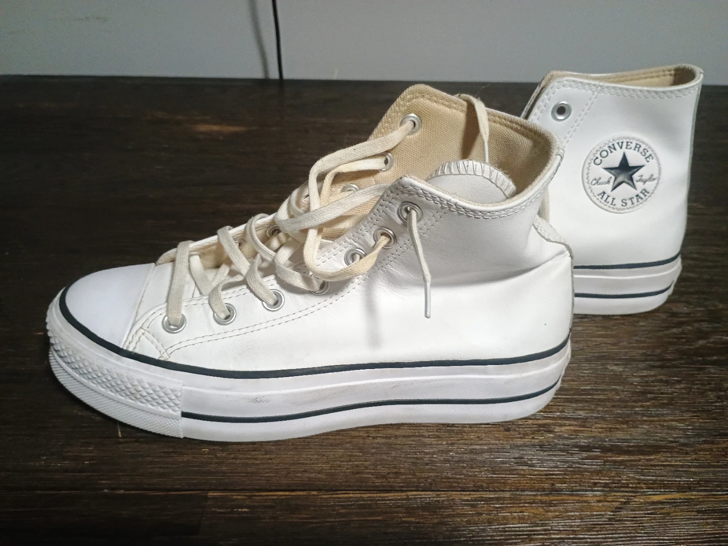 Converse All Star Lift High Top White - photo 3