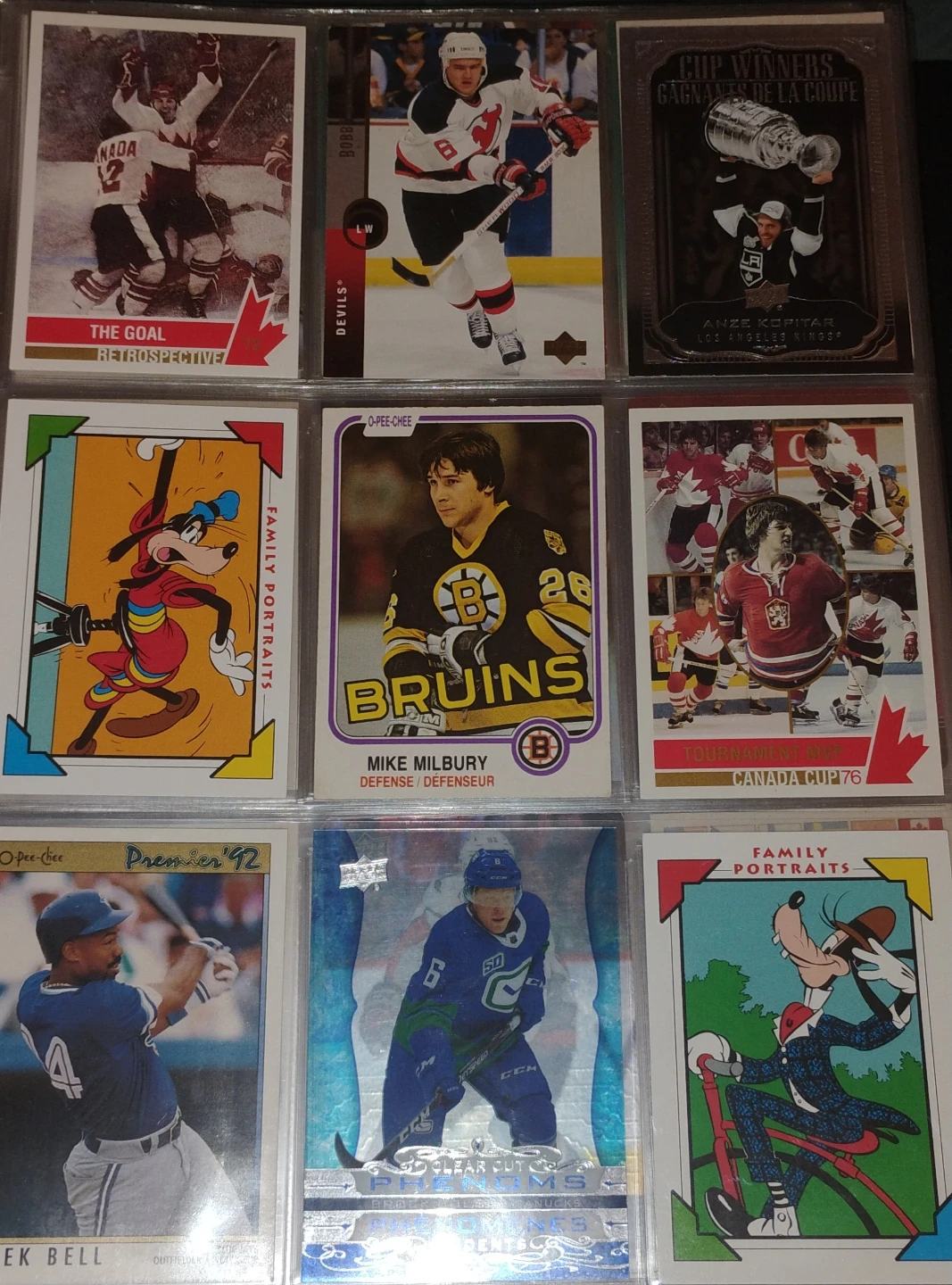 Collectible cards