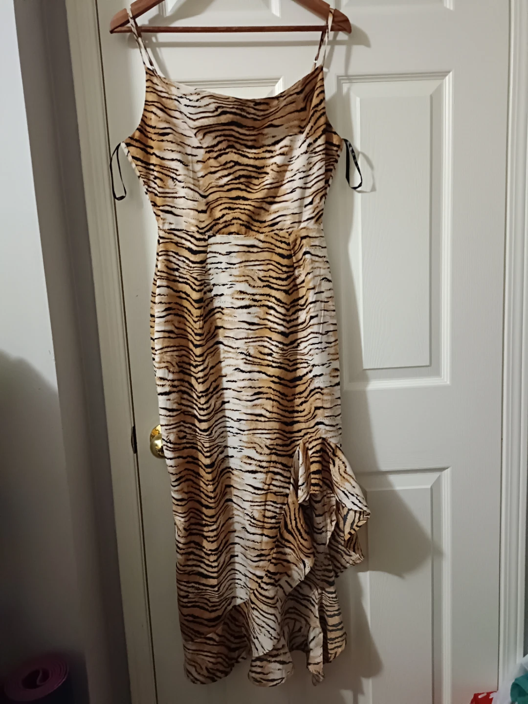 Missguided Tiger Print Dress - Size US 4