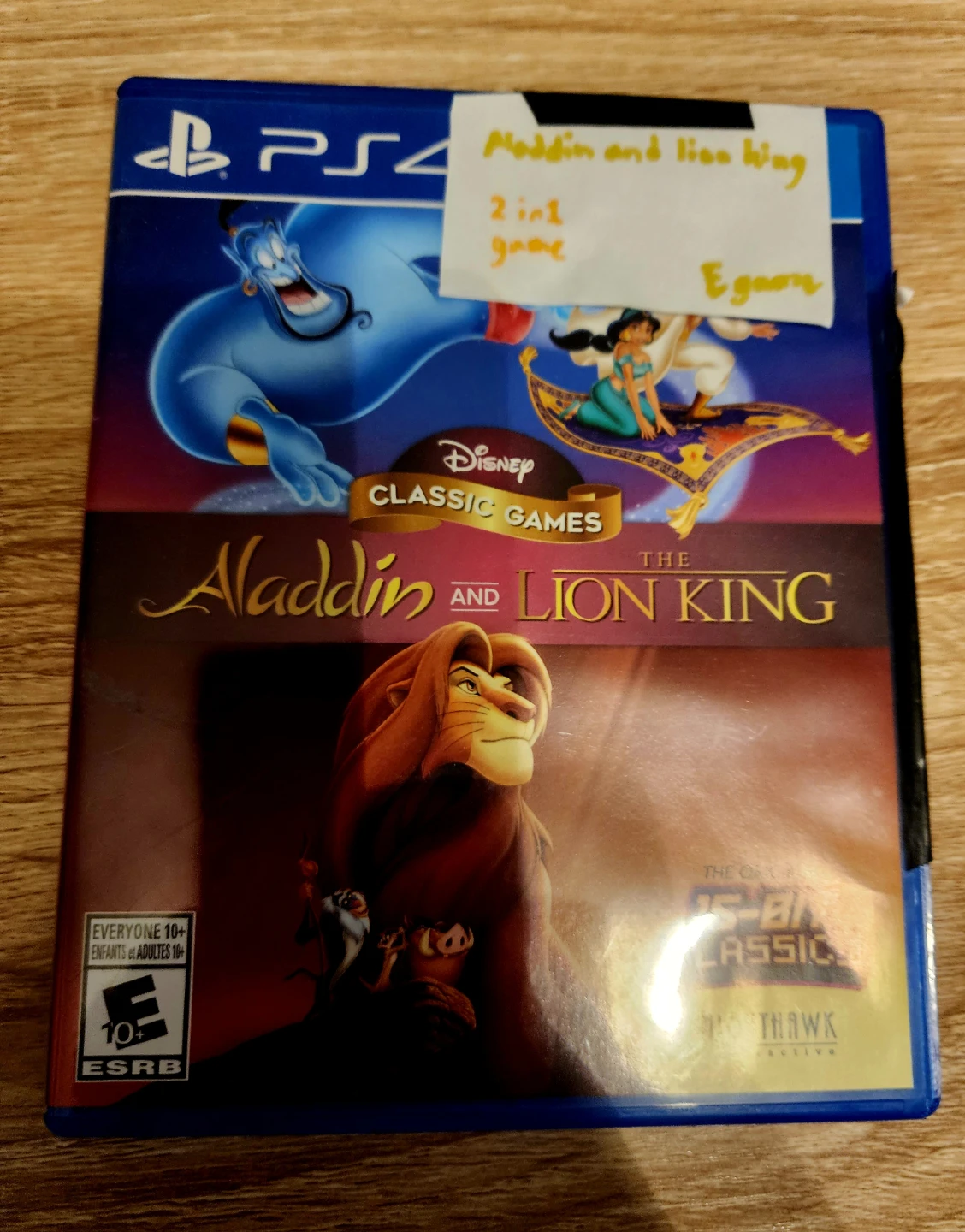 Disney Classic Games: Aladdin and The Lion King PS4