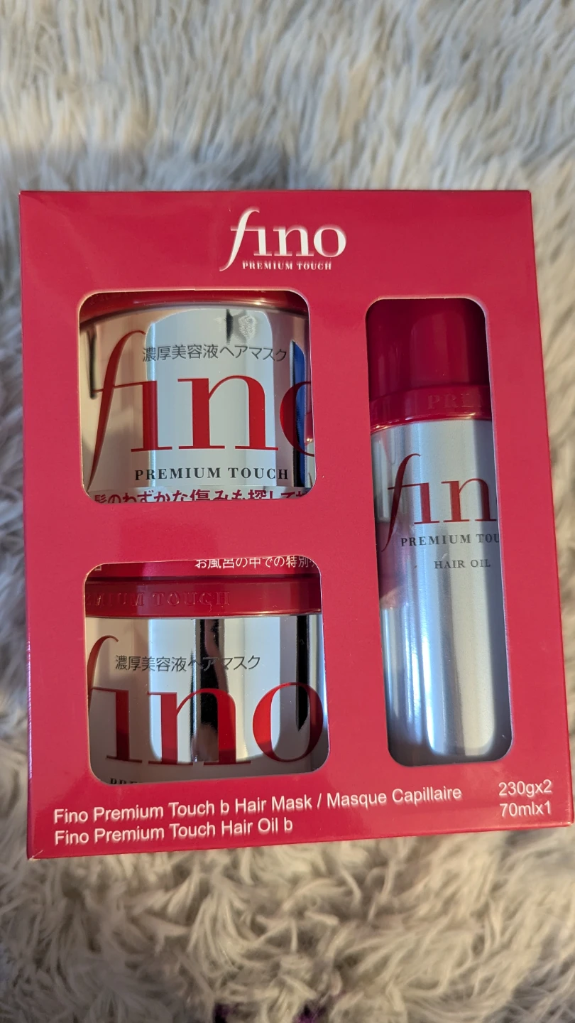 Fino Premium Touch Hair Mask & Oil Set