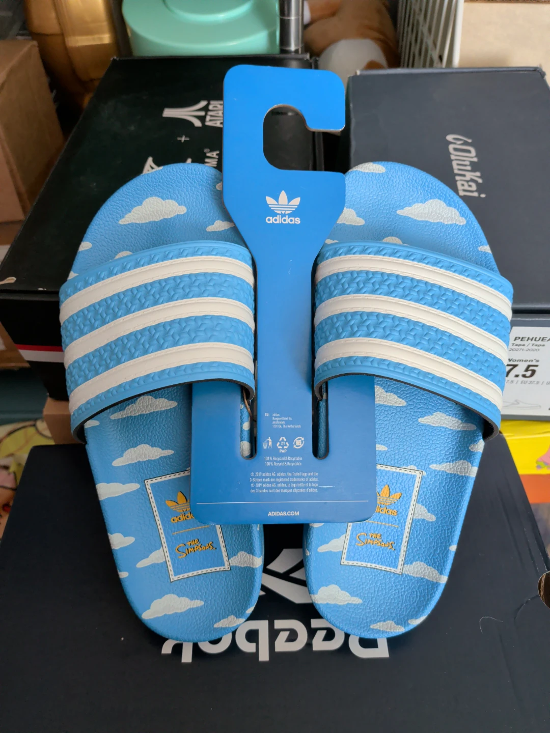 Adidas x The Simpsons Slides