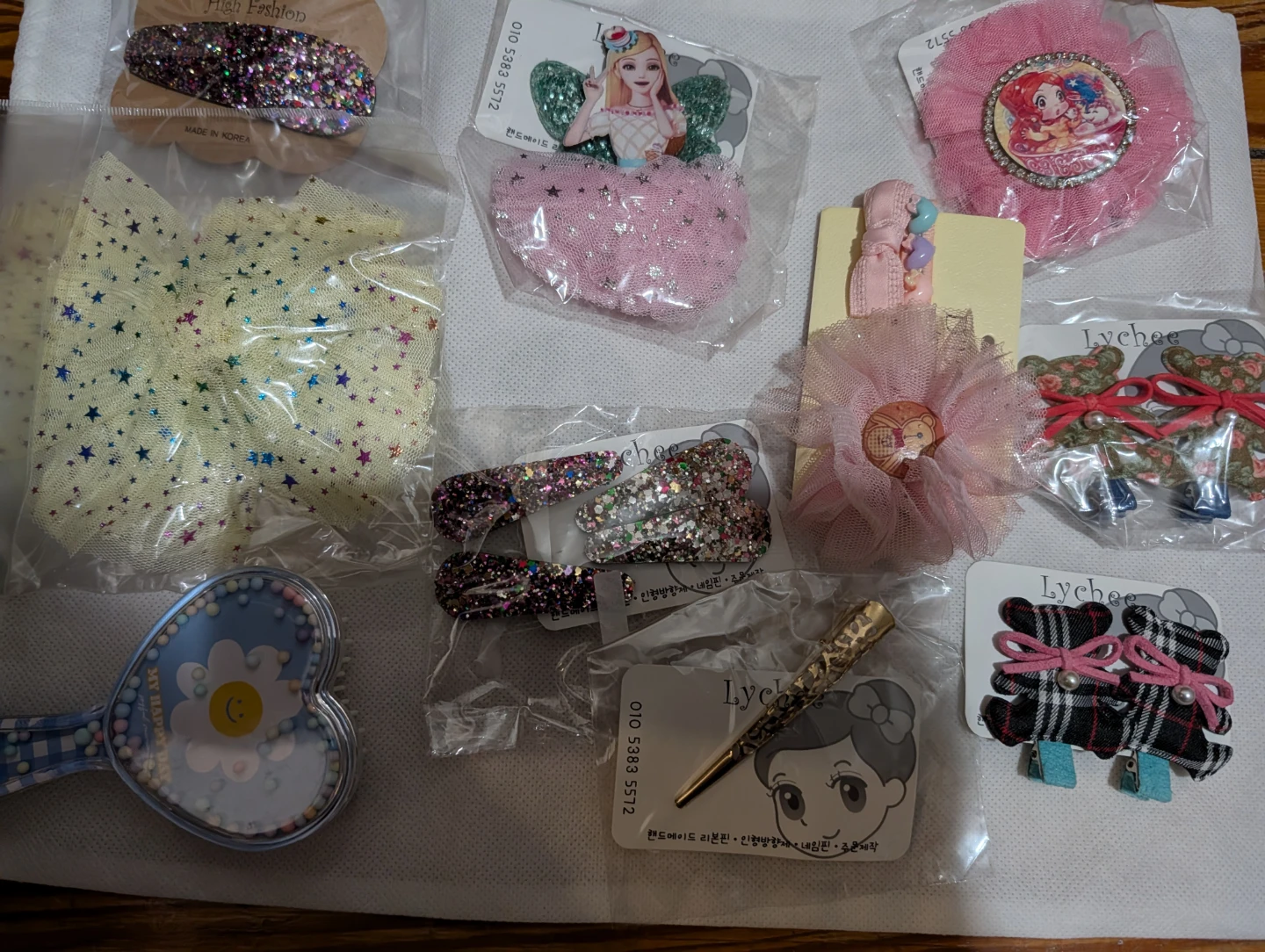 My Melody Plush Toy and Hair accessories
