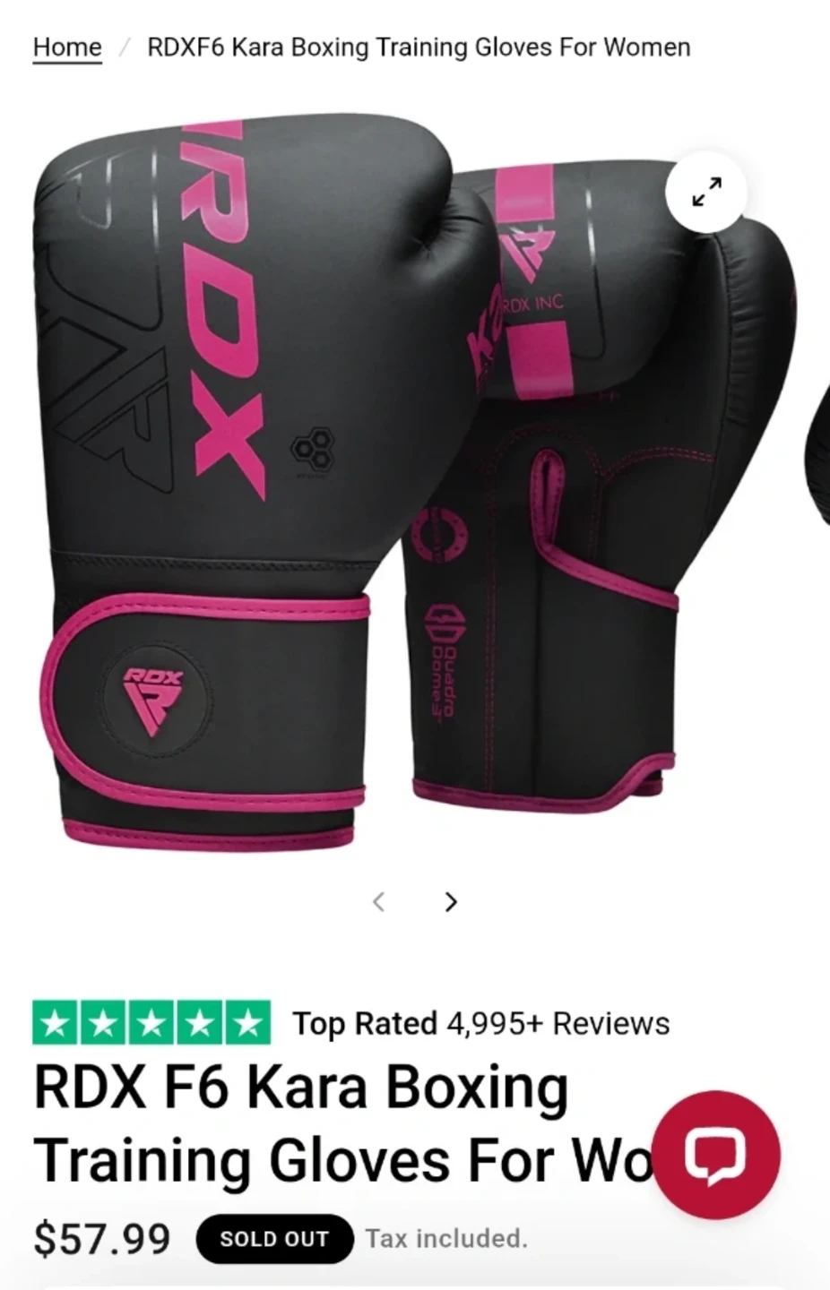RDX Kara 12oz Boxing Training Gloves
