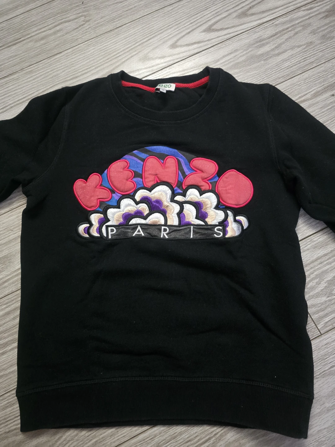 Kenzo Paris Black Sweatshirt - Size M