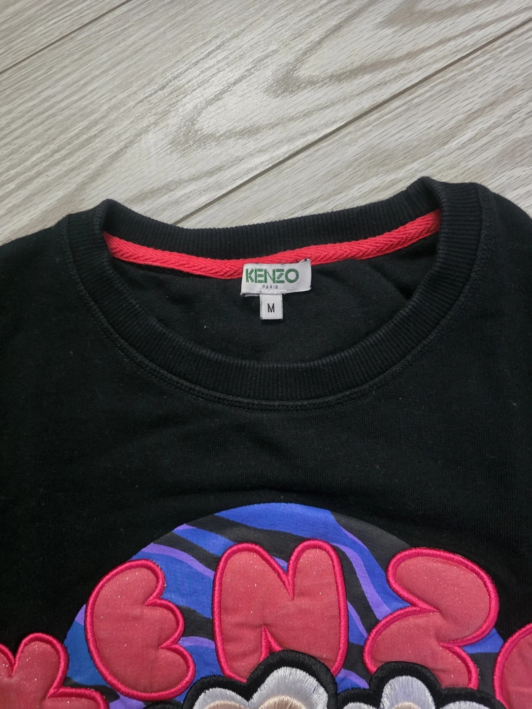 Kenzo Paris Black Sweatshirt - Size M - photo 4