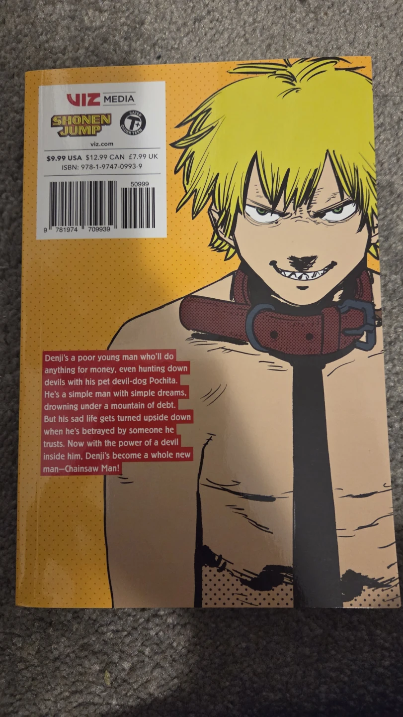 Chainsaw Man Vol. 1 Manga - photo 2