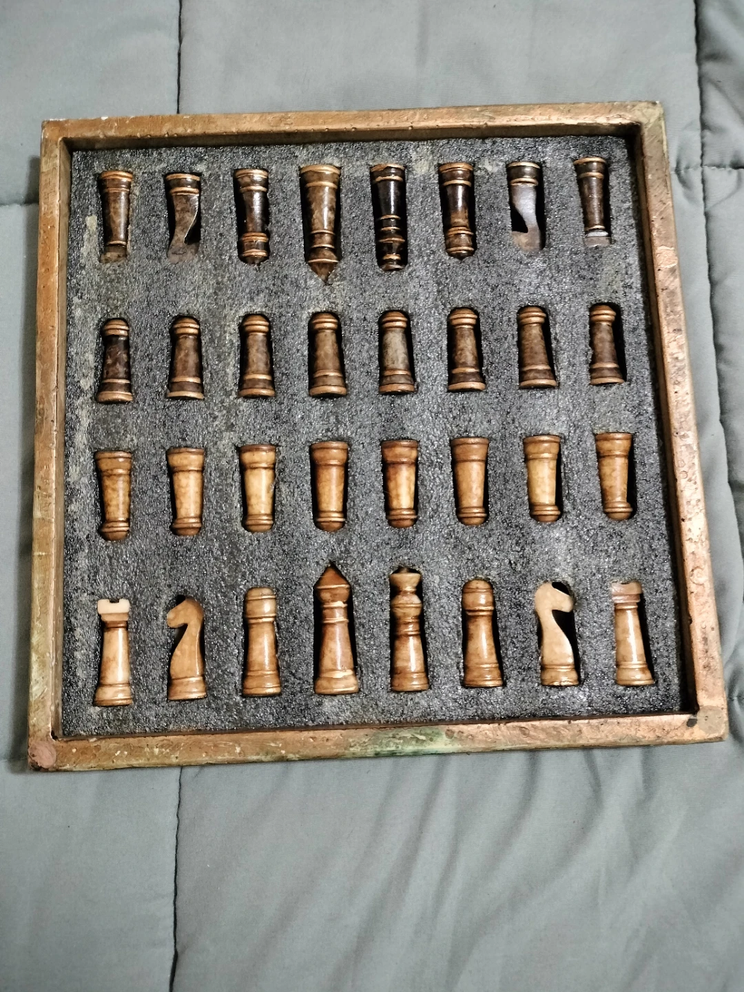 Vintage Wooden Chess Set - photo 3