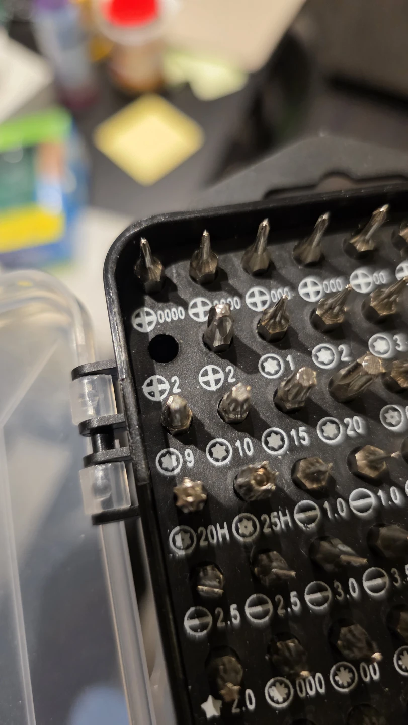 Precision Screwdriver Bit Set with Case - photo 2